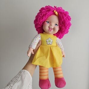 ABC Smiling European Cabbage Doll Colorful Rainbow 17" Gorgeous Stuffed Doll